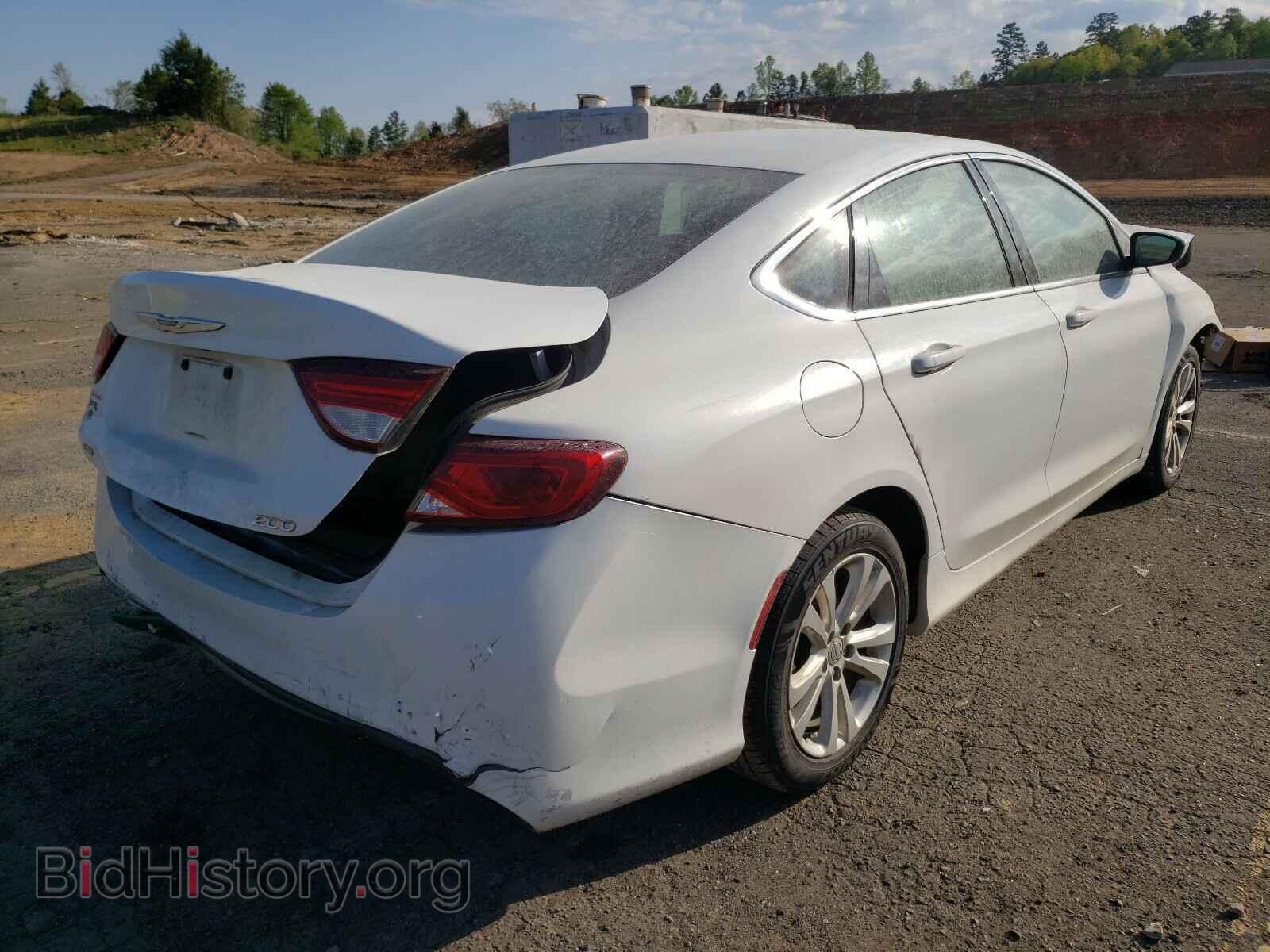 2015 CHRYSLER 200 - VIN: 1C3CCCAB4FN616080 - Фото 4
