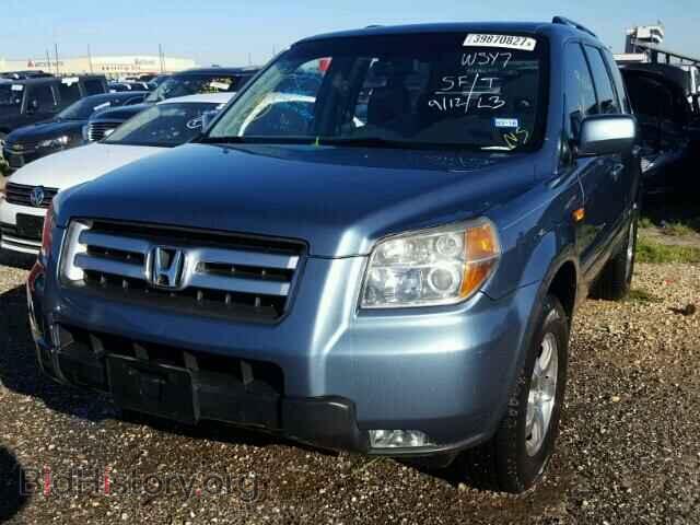 2007 HONDA PILOT - VIN: 5FNYF285X7B041258 - Фото 2