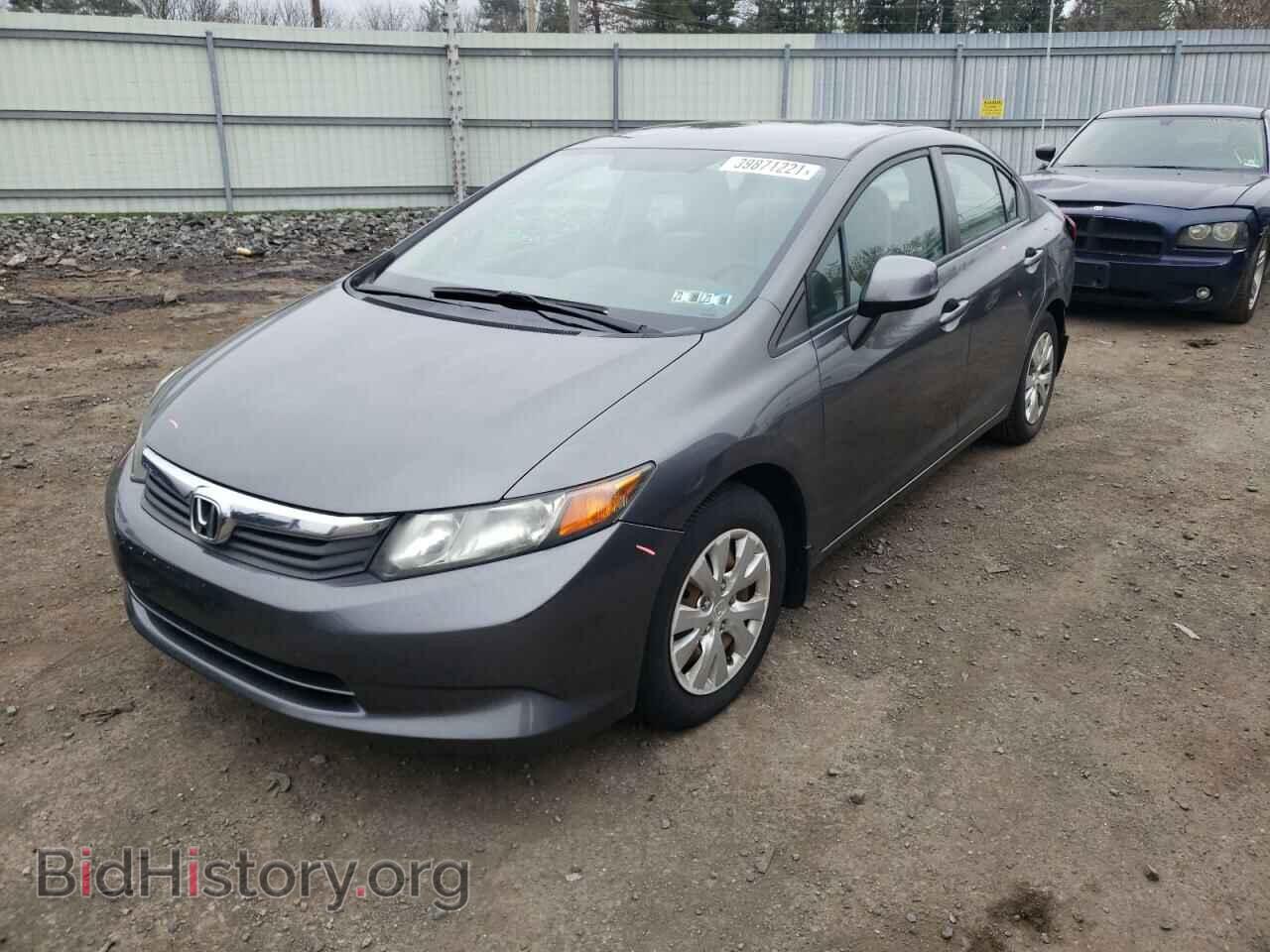 2012 HONDA CIVIC - VIN: 19XFB2F55CE311650 - Фото 2