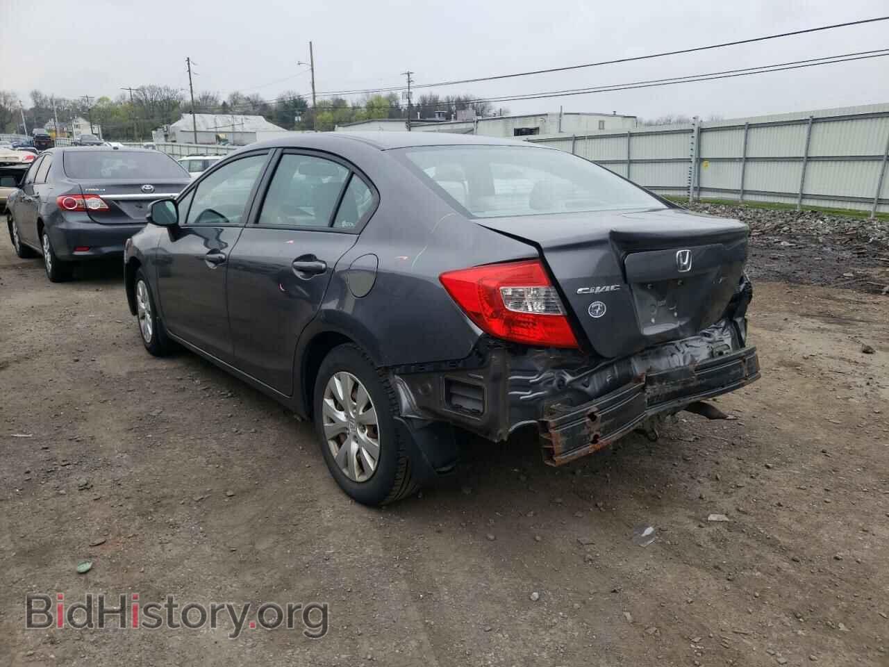 2012 HONDA CIVIC - VIN: 19XFB2F55CE311650 - Фото 3