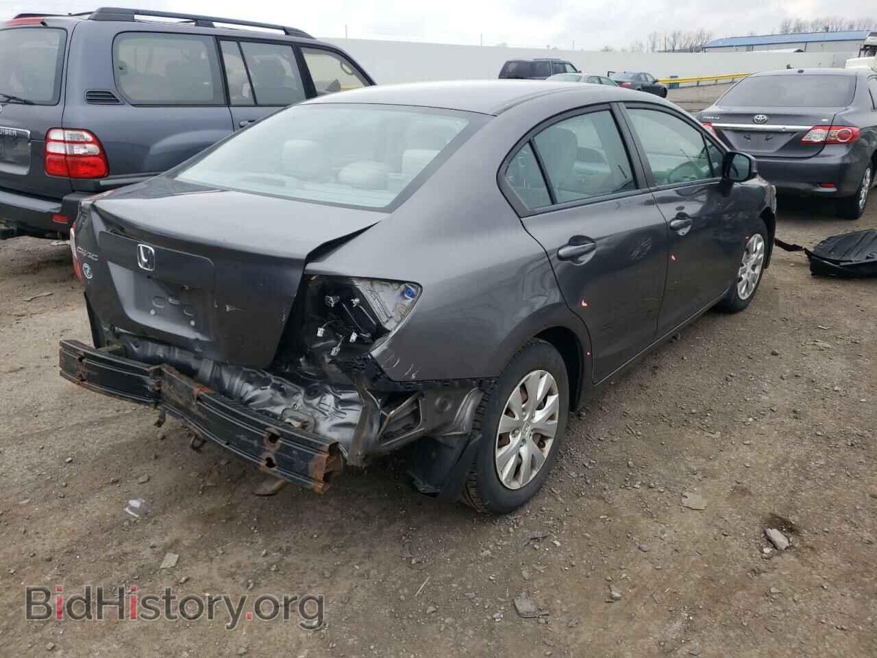 2012 HONDA CIVIC - VIN: 19XFB2F55CE311650 - Фото 4