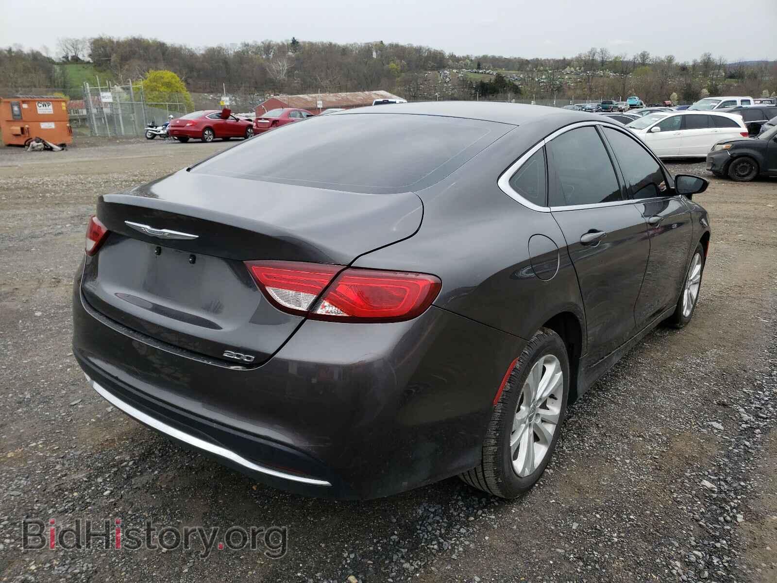 2015 CHRYSLER 200 - VIN: 1C3CCCAB5FN754775 - Фото 4