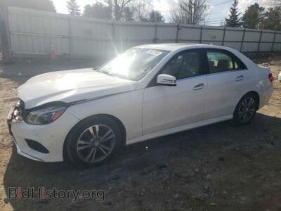2015 Mercedes-Benz E-CLASS E 250 Blue, белый — VIN WDDHF0EB6FB104071, Copart