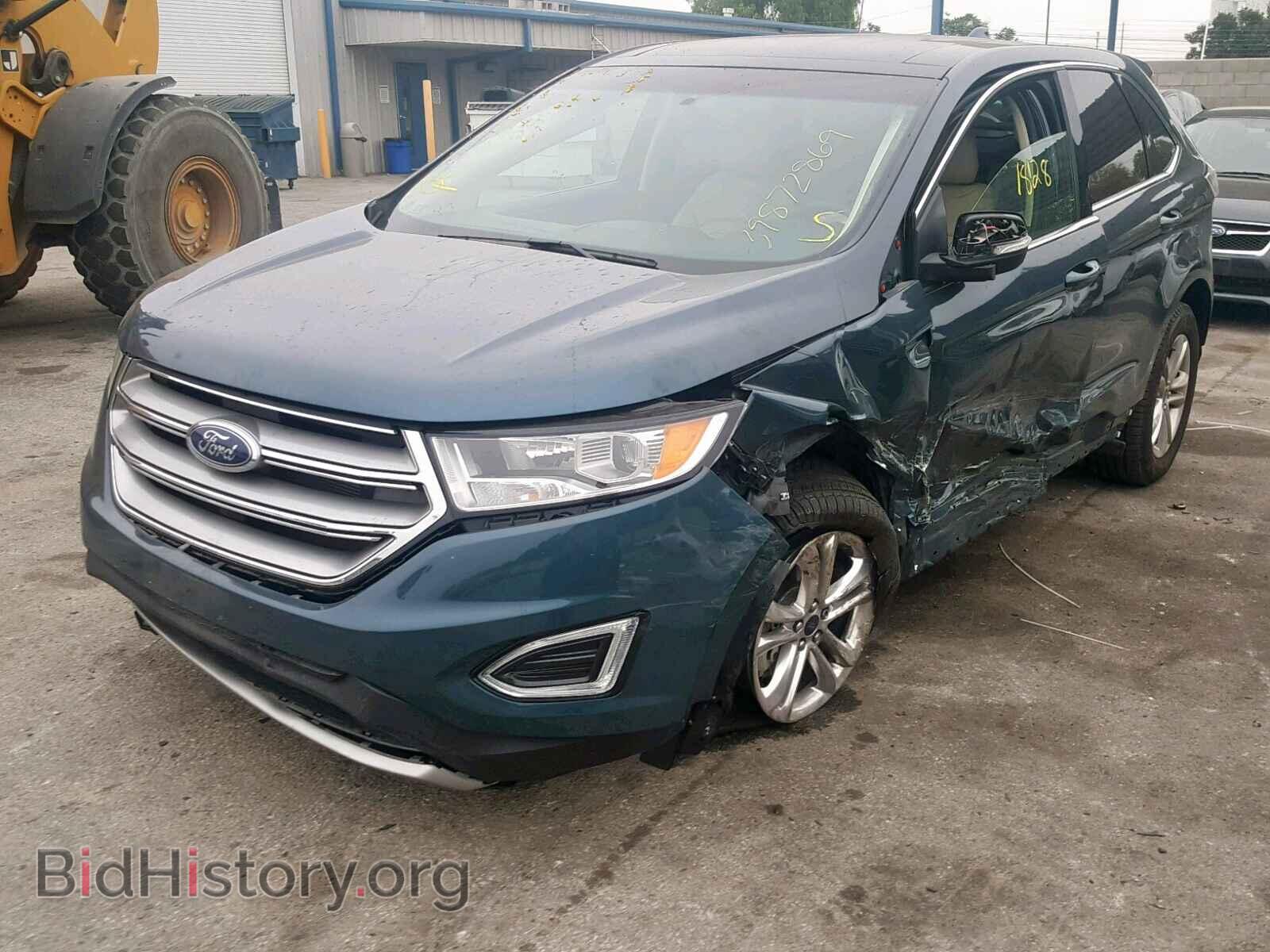 2016 FORD EDGE SEL - VIN: 2FMPK3J84GBB04865 - Фото 2