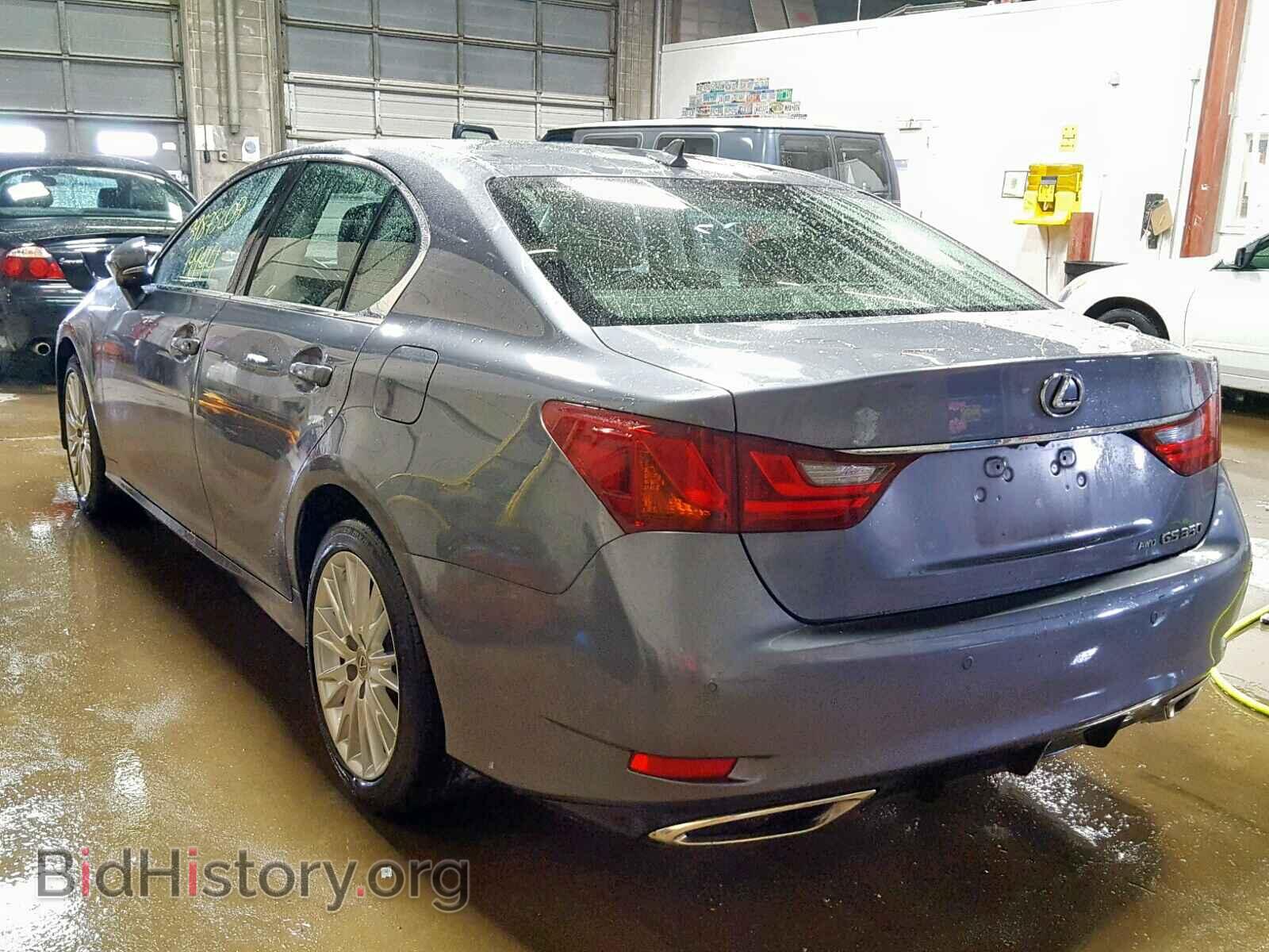 2013 LEXUS GS350 - VIN: JTHCE1BL2D5008376 - Фото 3