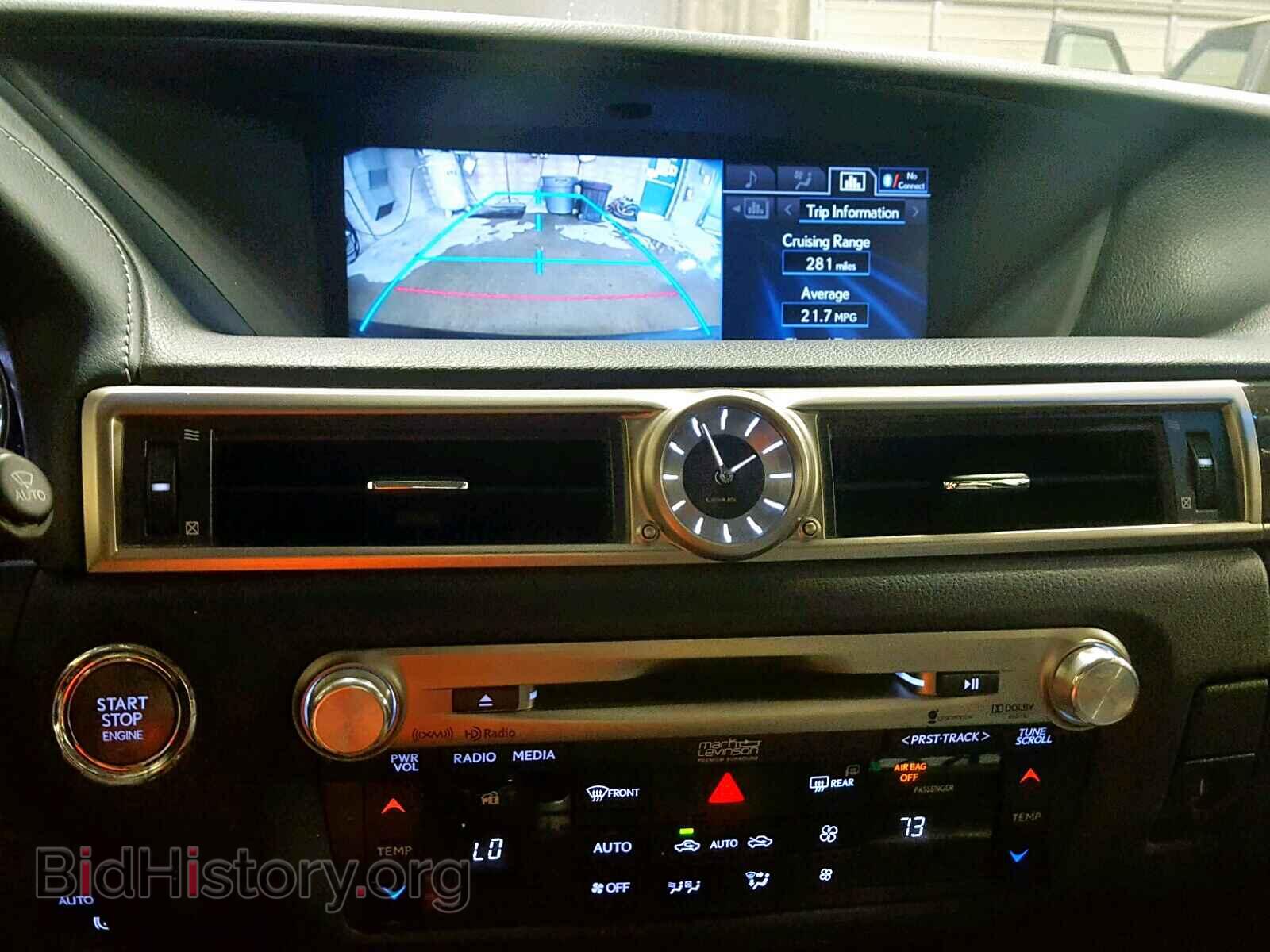 2013 LEXUS GS350 - VIN: JTHCE1BL2D5008376 - Фото 9