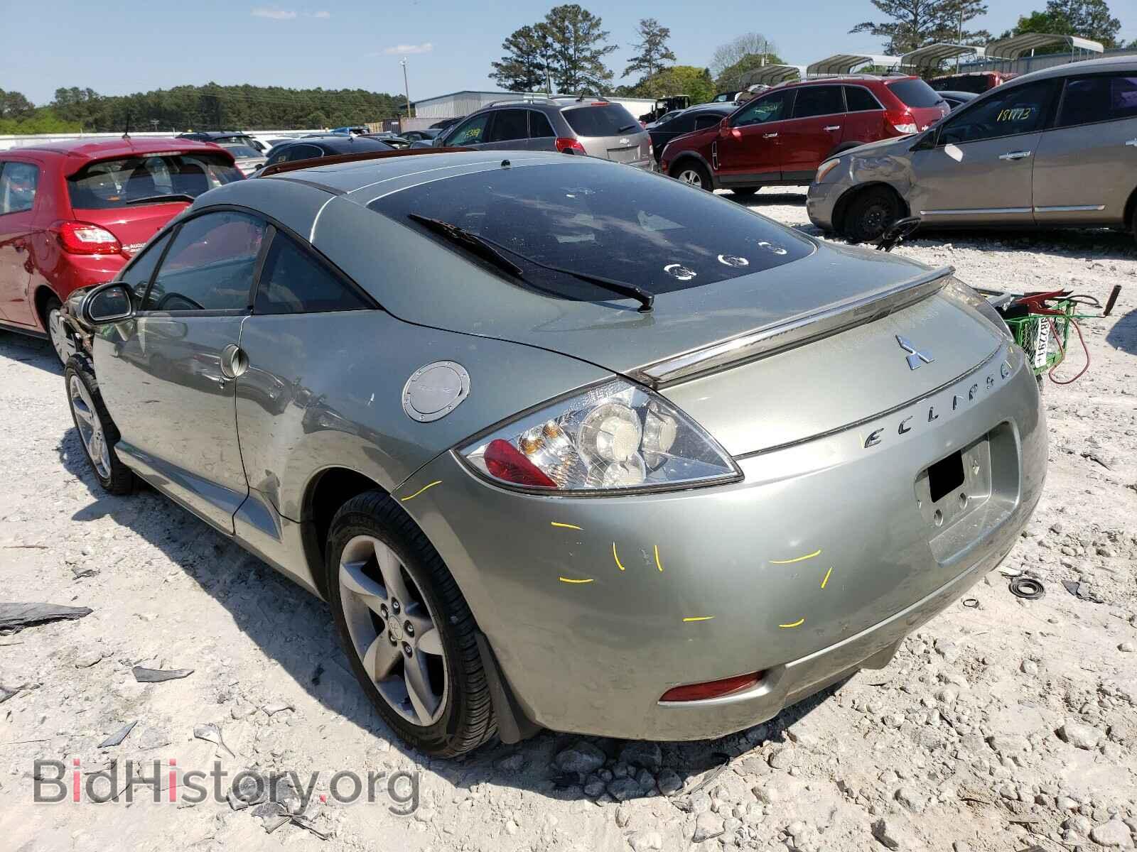 2008 MITSUBISHI ECLIPSE - VIN: 4A3AK24F68E007412 - Фото 3