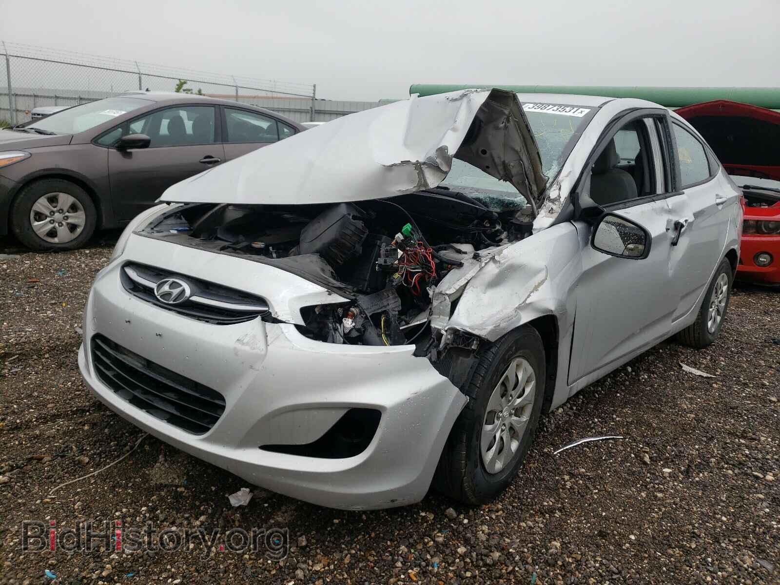 2015 HYUNDAI ACCENT - VIN: KMHCT4AE2FU858234 - Фото 2