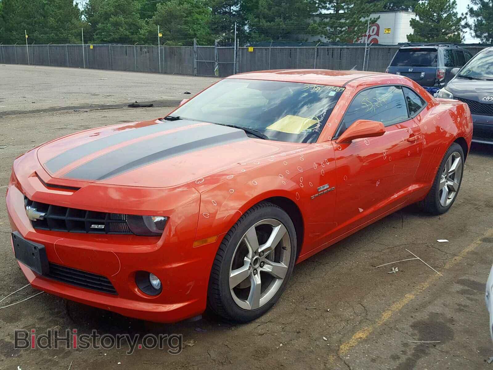 2011 CHEVROLET CAMARO - VIN: 2G1FT1EW1B9149975 - Фото 2