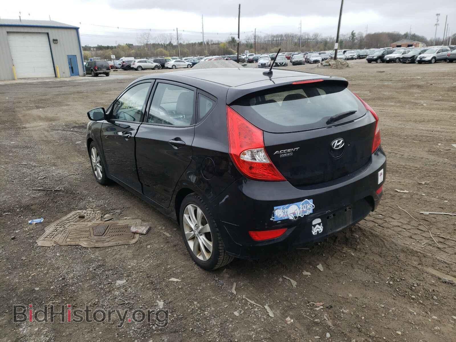 2012 HYUNDAI ACCENT - VIN: KMHCU5AE3CU024326 - Фото 3