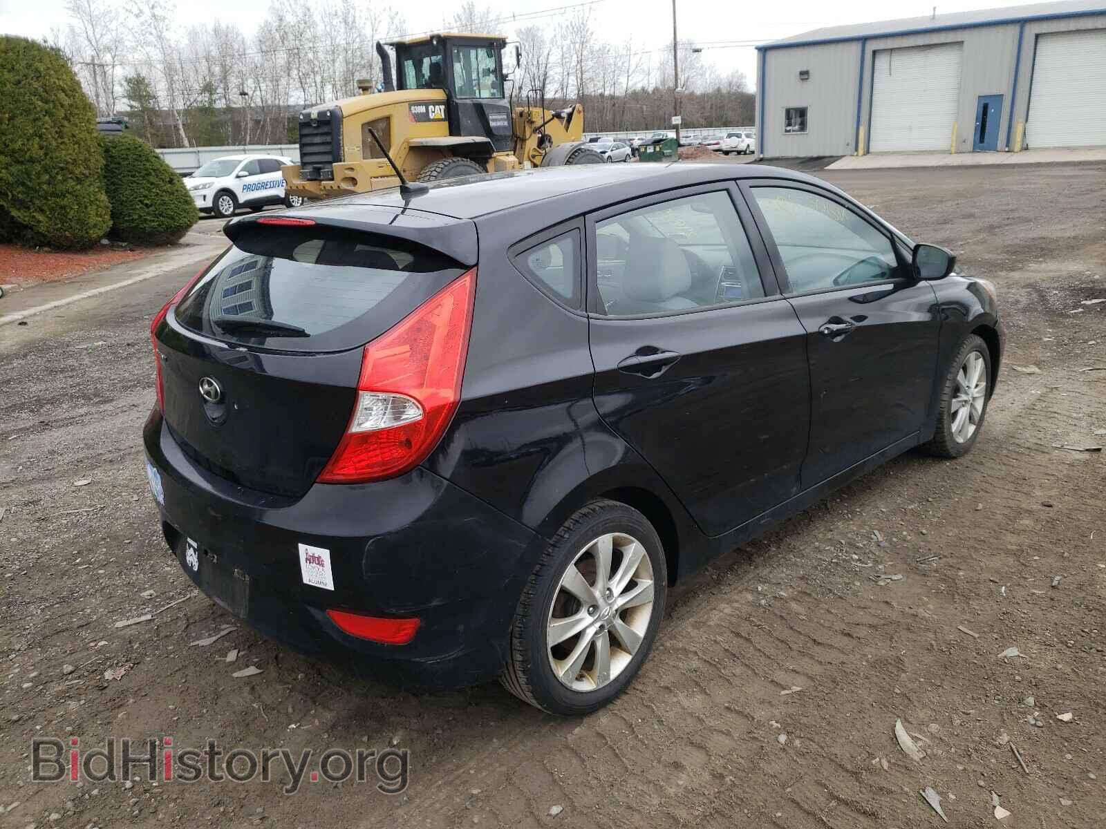 2012 HYUNDAI ACCENT - VIN: KMHCU5AE3CU024326 - Фото 4