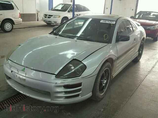 2001 MITSUBISHI ECLIPSE - VIN: 4A3AC54HX1E132578 - Фото 2