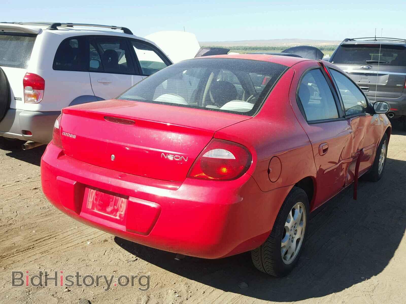 2005 DODGE NEON - VIN: 1B3ES56C75D147027 - Фото 4