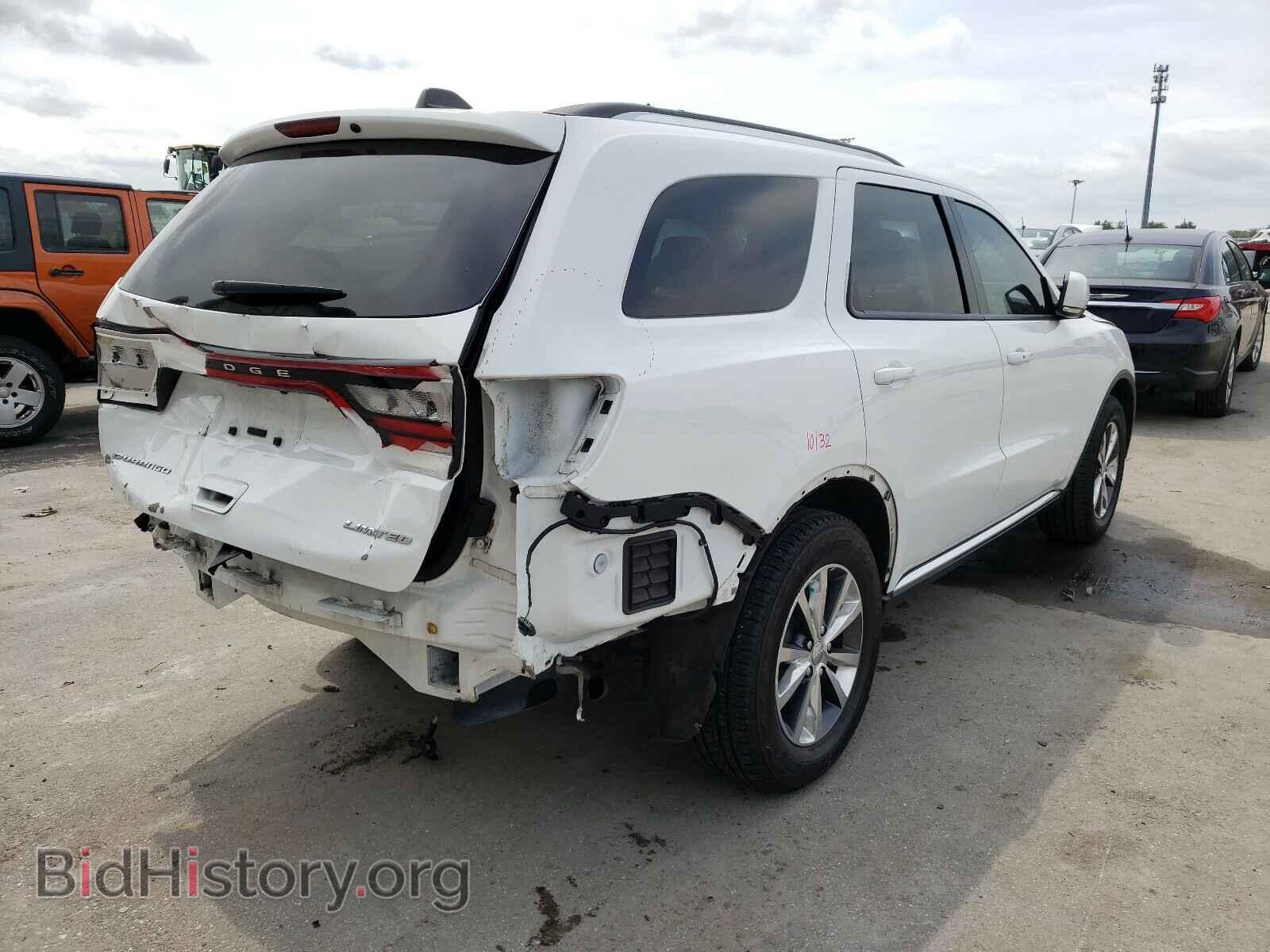 2016 DODGE DURANGO - VIN: 1C4RDHDG3GC301324 - Фото 4