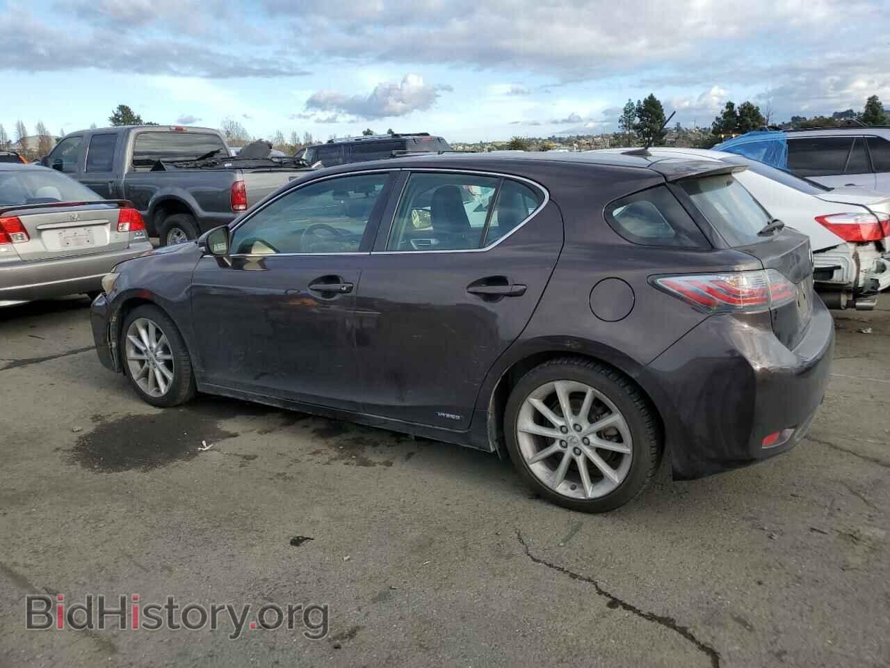 2011 LEXUS CT 200 - VIN: JTHKD5BH7B2002010 - Фото 2