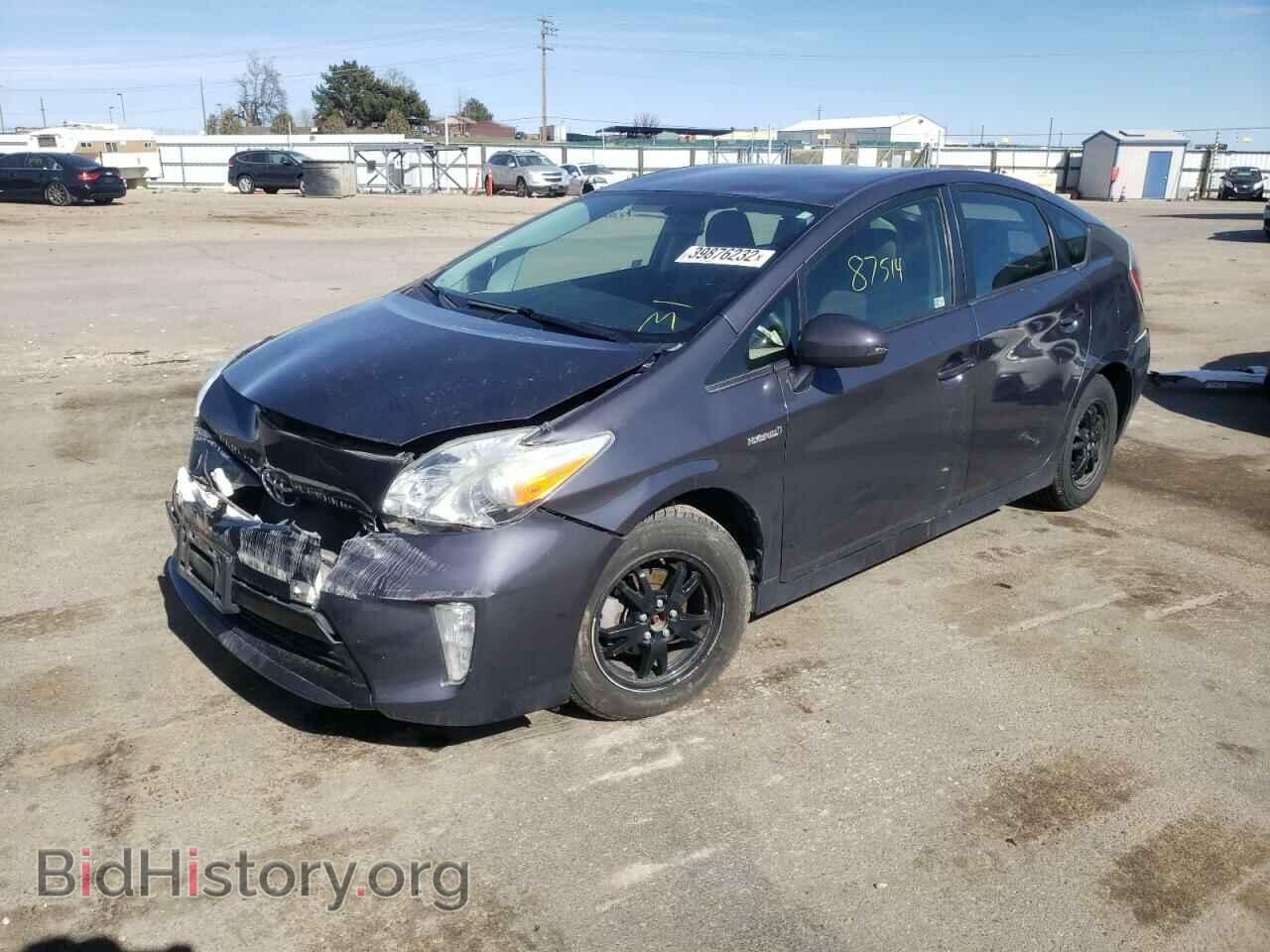 2013 TOYOTA PRIUS - VIN: JTDKN3DU1D1732064 - Фото 2