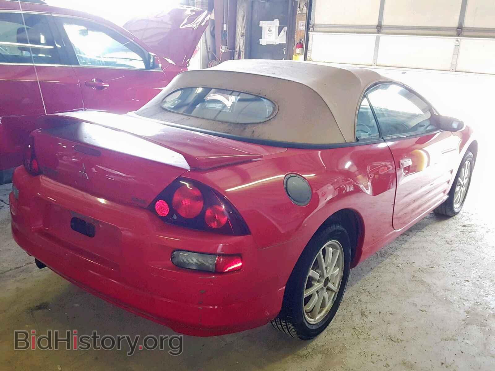 2001 MITSUBISHI ECLIPSE - VIN: 4A3AE35G41E004101 - Фото 4