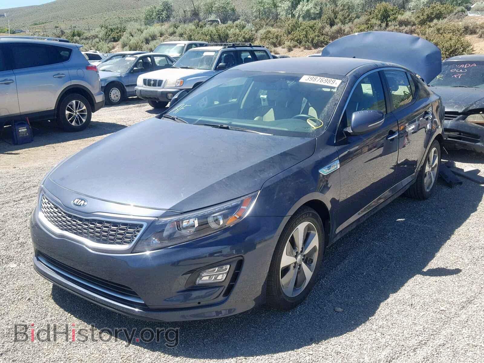 2014 KIA OPTIMA HYB - VIN: KNAGN4AD5E5068455 - Photo 2