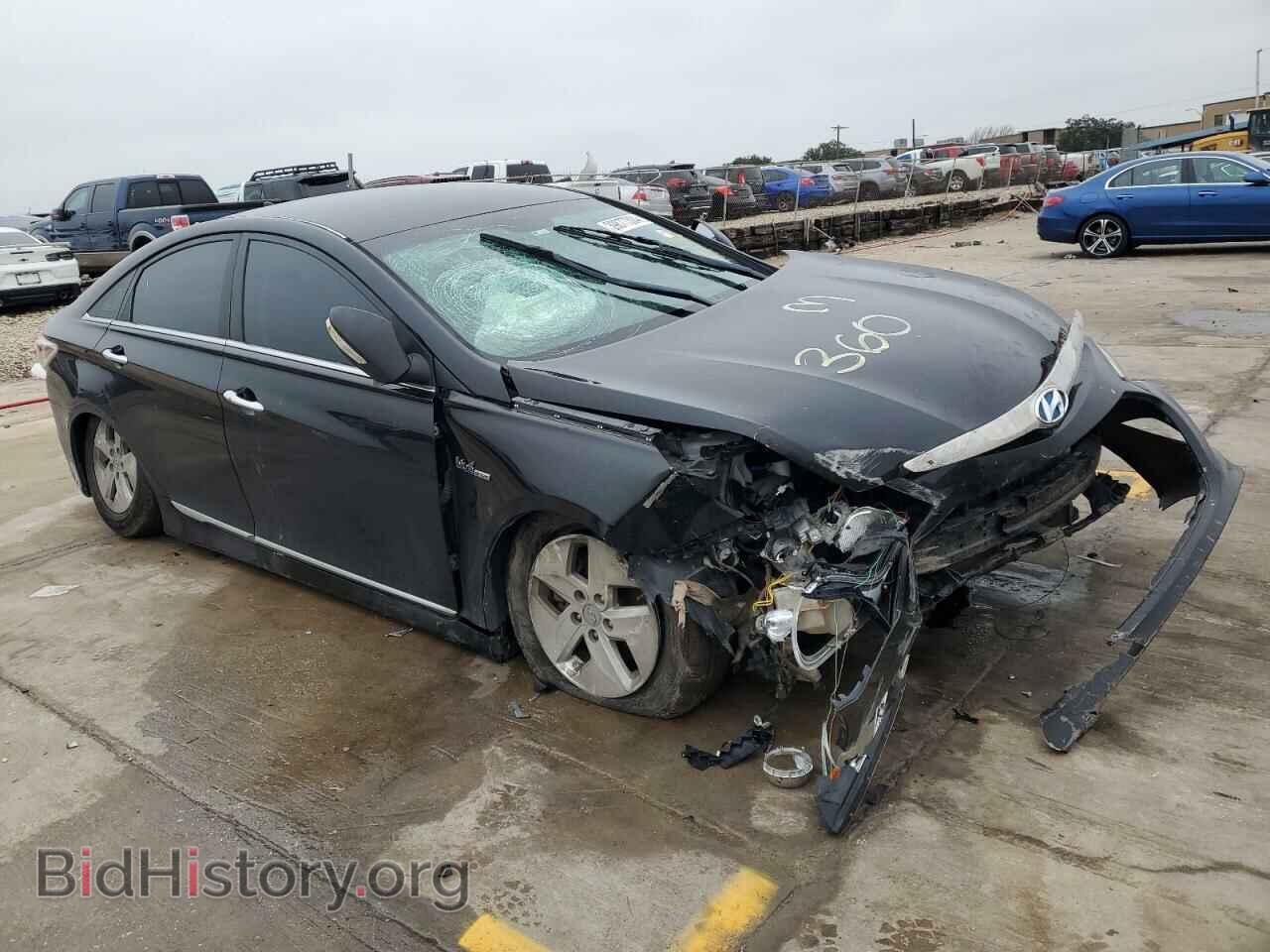 2012 HYUNDAI SONATA - VIN: KMHEC4A47CA044349 - Фото 4