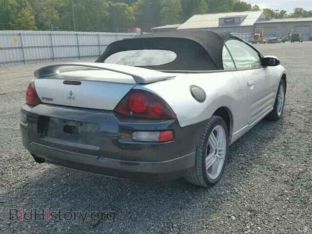 2002 MITSUBISHI ECLIPSE - VIN: 4A3AE45G02E039709 - Фото 4