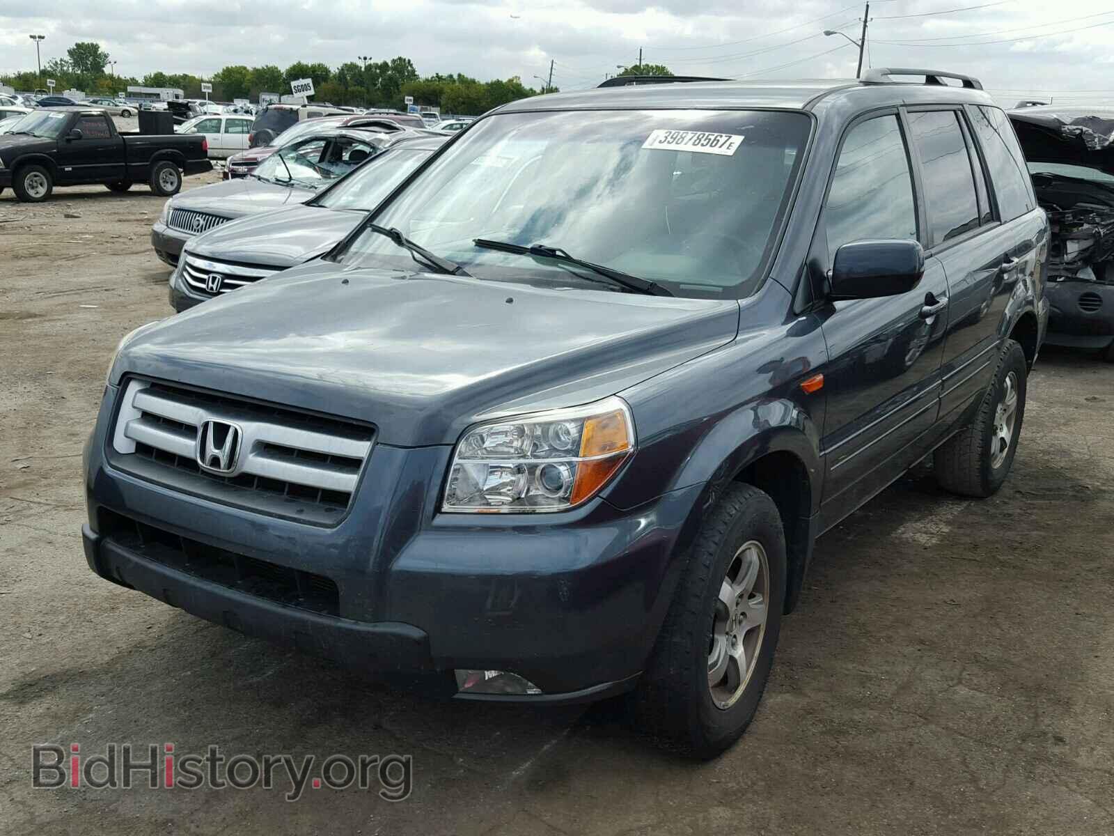 2006 HONDA PILOT - VIN: 2HKYF18406H518295 - Фото 2