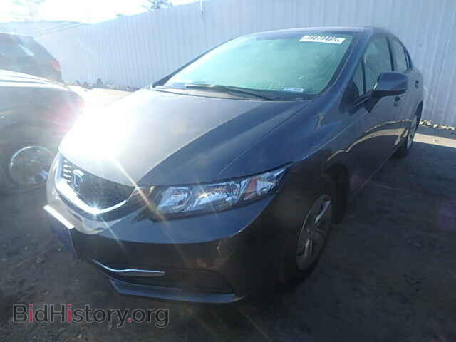 2013 HONDA CIVIC - VIN: 19XFB2F57DE052807 - Фото 2