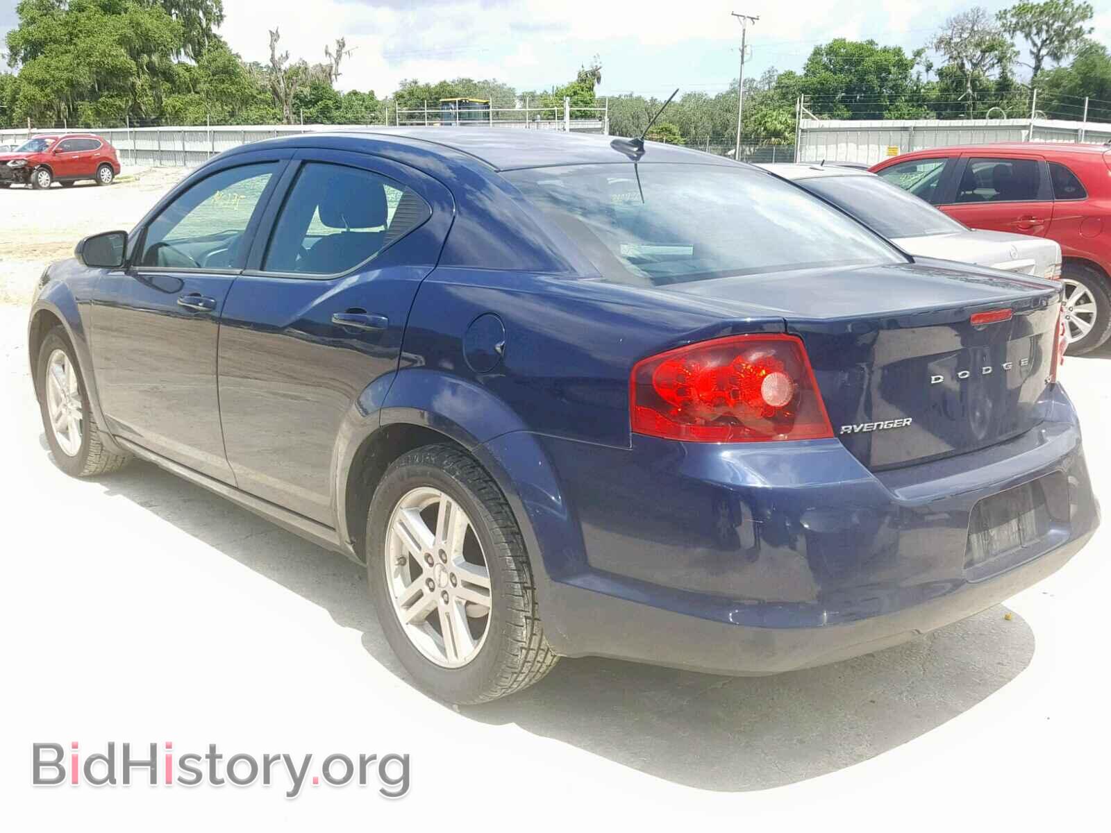 2013 DODGE AVENGER - VIN: 1C3CDZCB2DN625645 - Фото 3