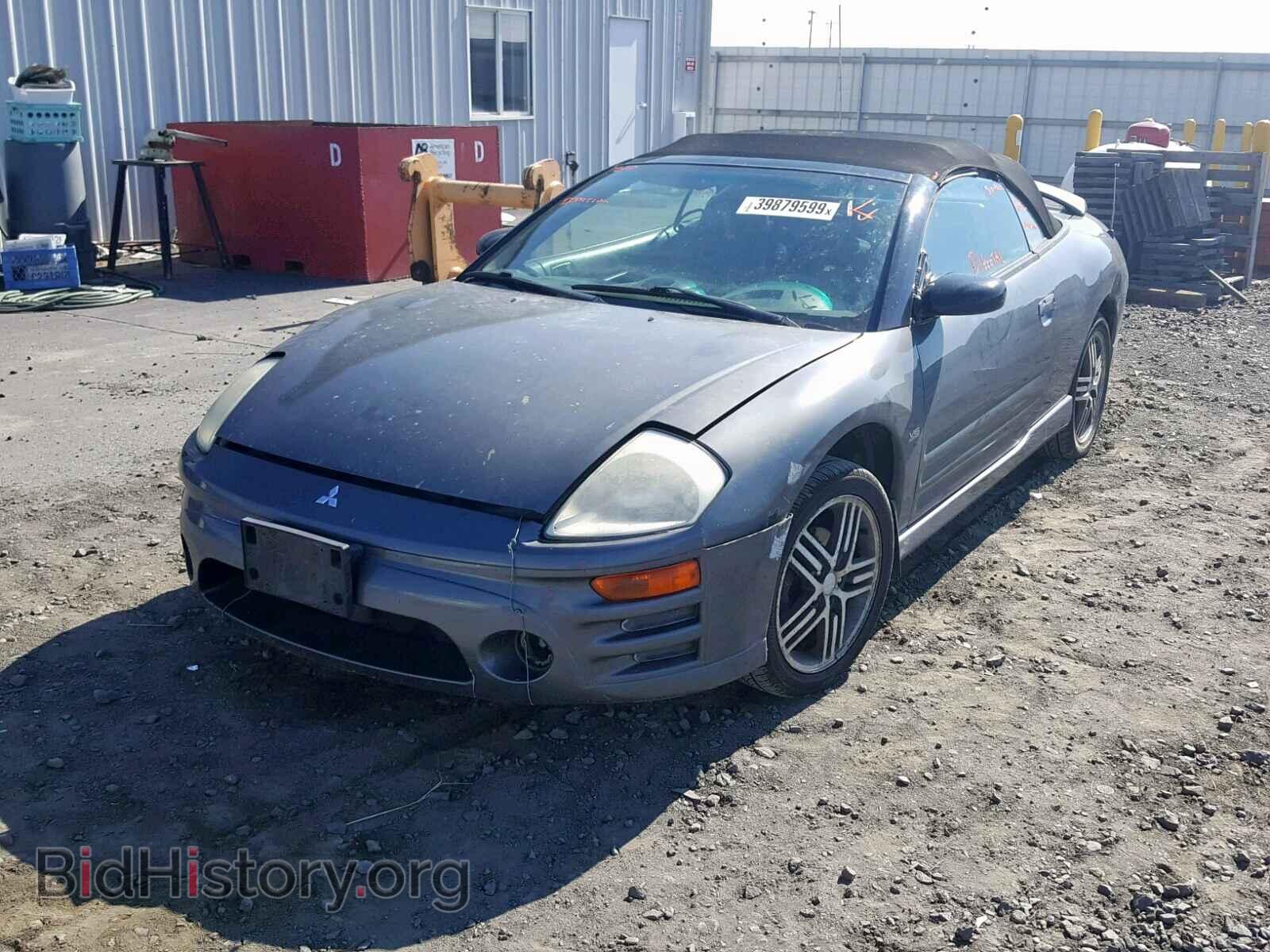 2003 MITSUBISHI ECLIPSE - VIN: 4A3AE75HX3E062636 - Photo 2