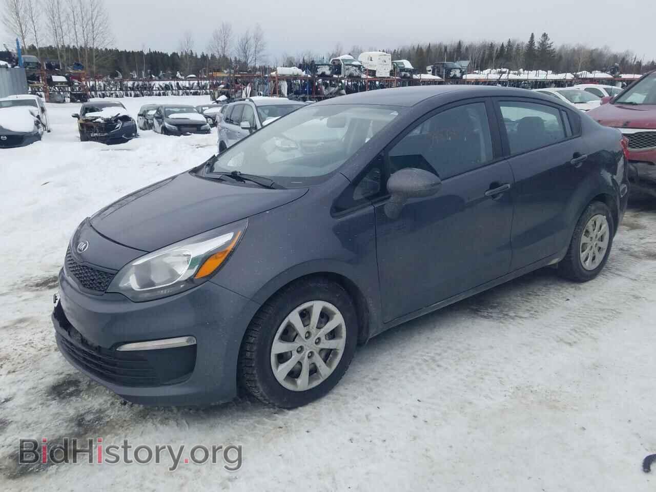 Фотография KNADM4A37G6574590 - KIA RIO 2016