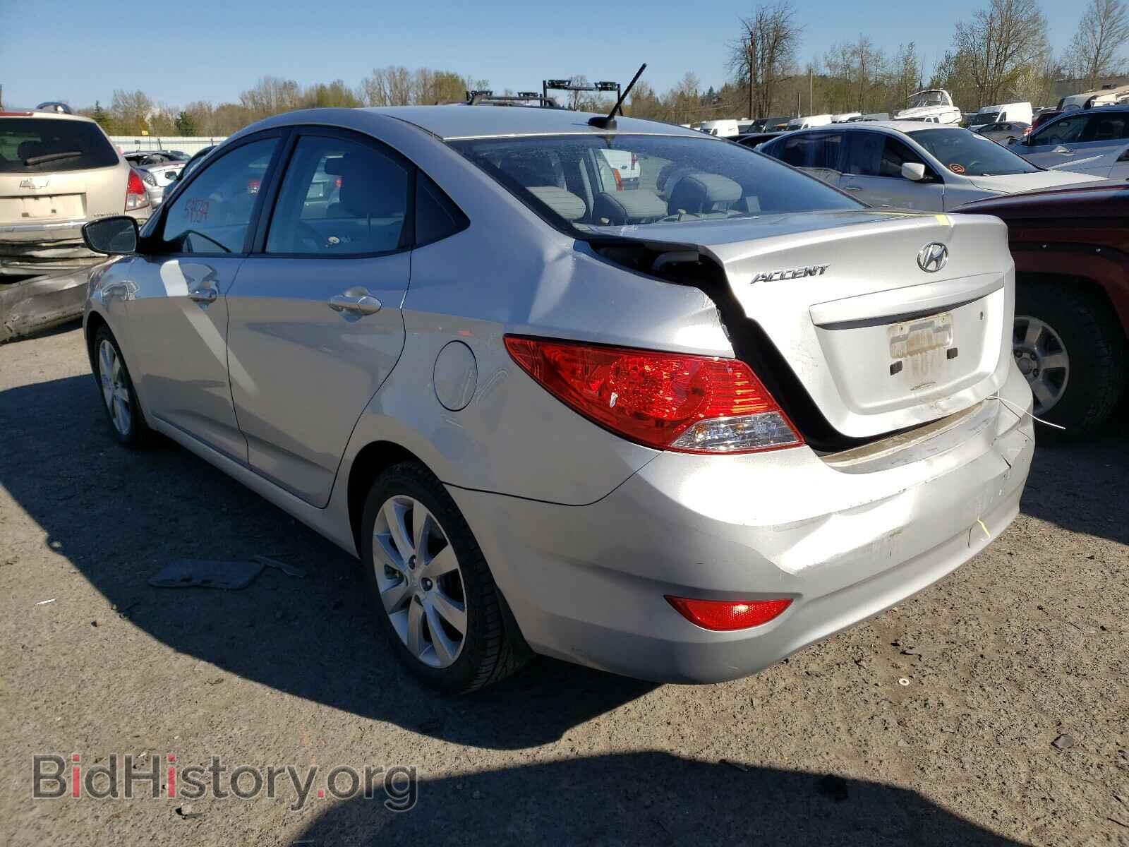 2013 HYUNDAI ACCENT - VIN: KMHCU4AE6DU275157 - Фото 3
