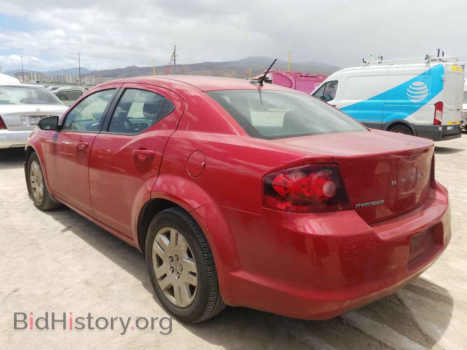 2014 DODGE AVENGER - VIN: 1C3CDZAB3EN105412 - Фото 3