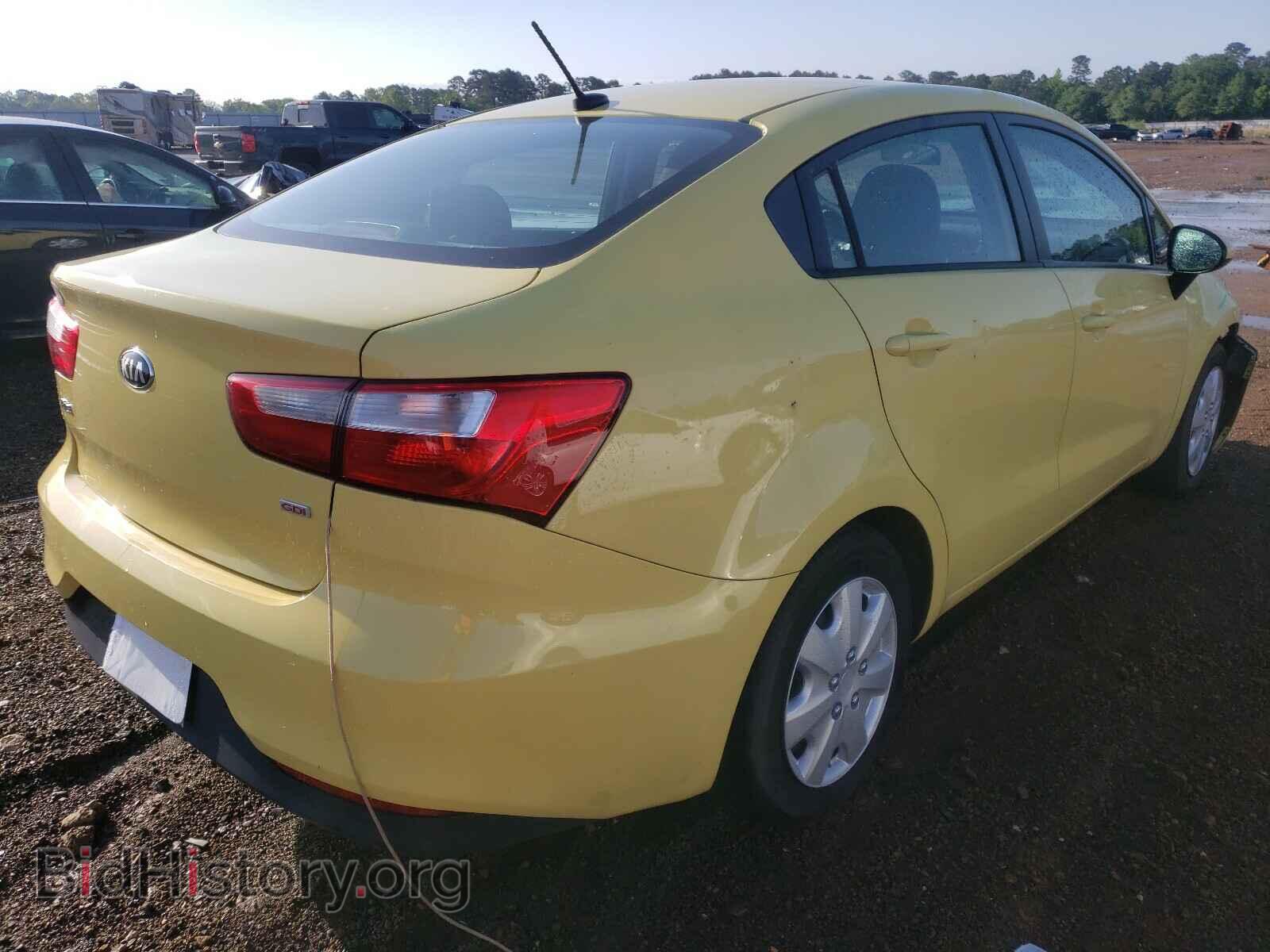 2016 KIA RIO - VIN: KNADM4A3XG6604567 - Фото 4