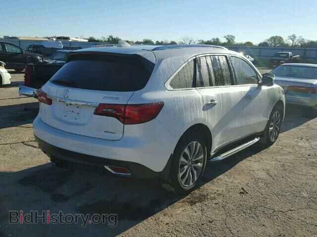2014 ACURA MDX - VIN: 5FRYD4H48EB046138 - Фото 4