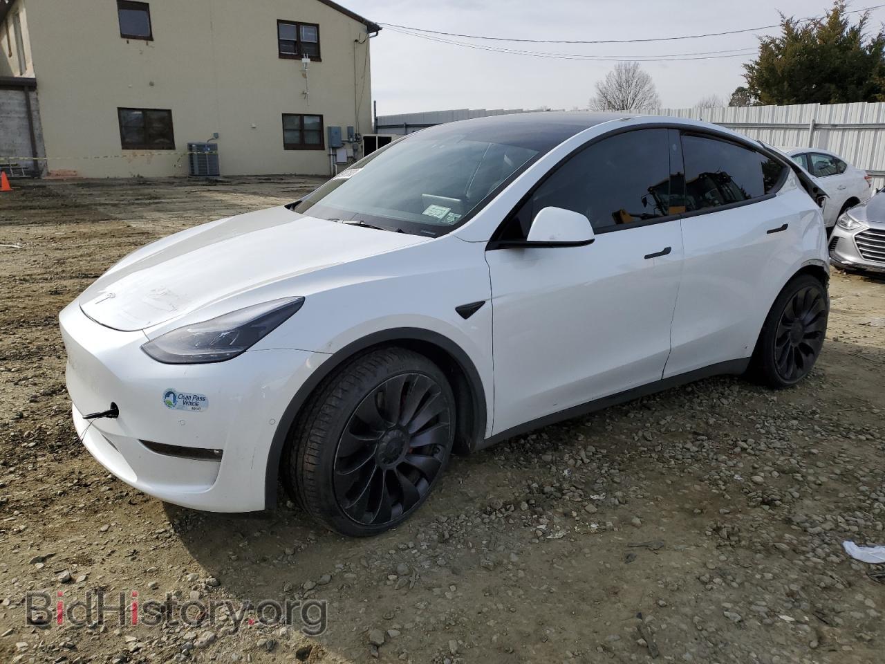Photo 7SAYGDEF6NF307879 - TESLA MODEL Y 2022