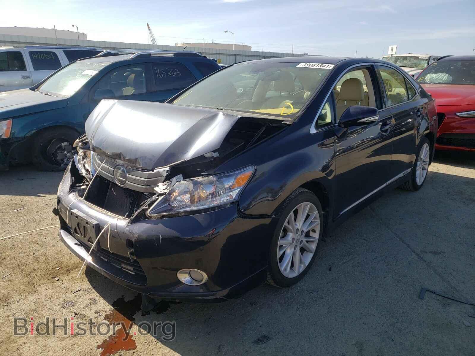 2010 LEXUS HS - VIN: JTHBB1BAXA2013602 - Фото 2
