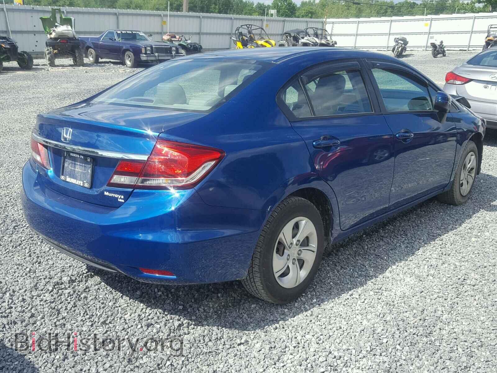 2014 HONDA CIVIC - VIN: 2HGFB2F56EH551332 - Фото 4