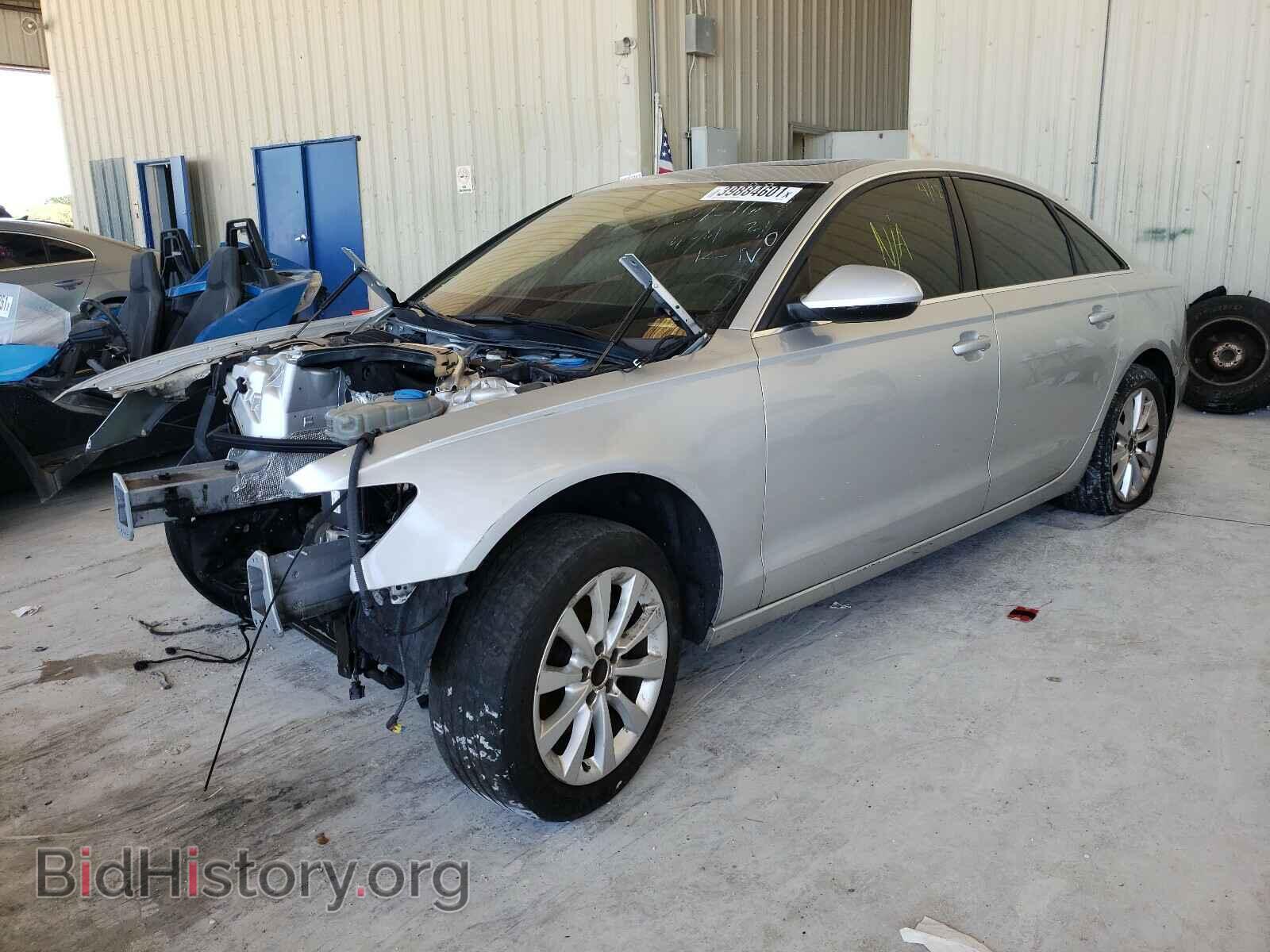 2013 AUDI A6 - VIN: WAUFFAFC5DN132967 - Фото 2