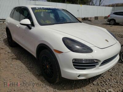 2011 Porsche CAYENNE Cayenne S, white — VIN WP1AB2A27BLA55233, Copart