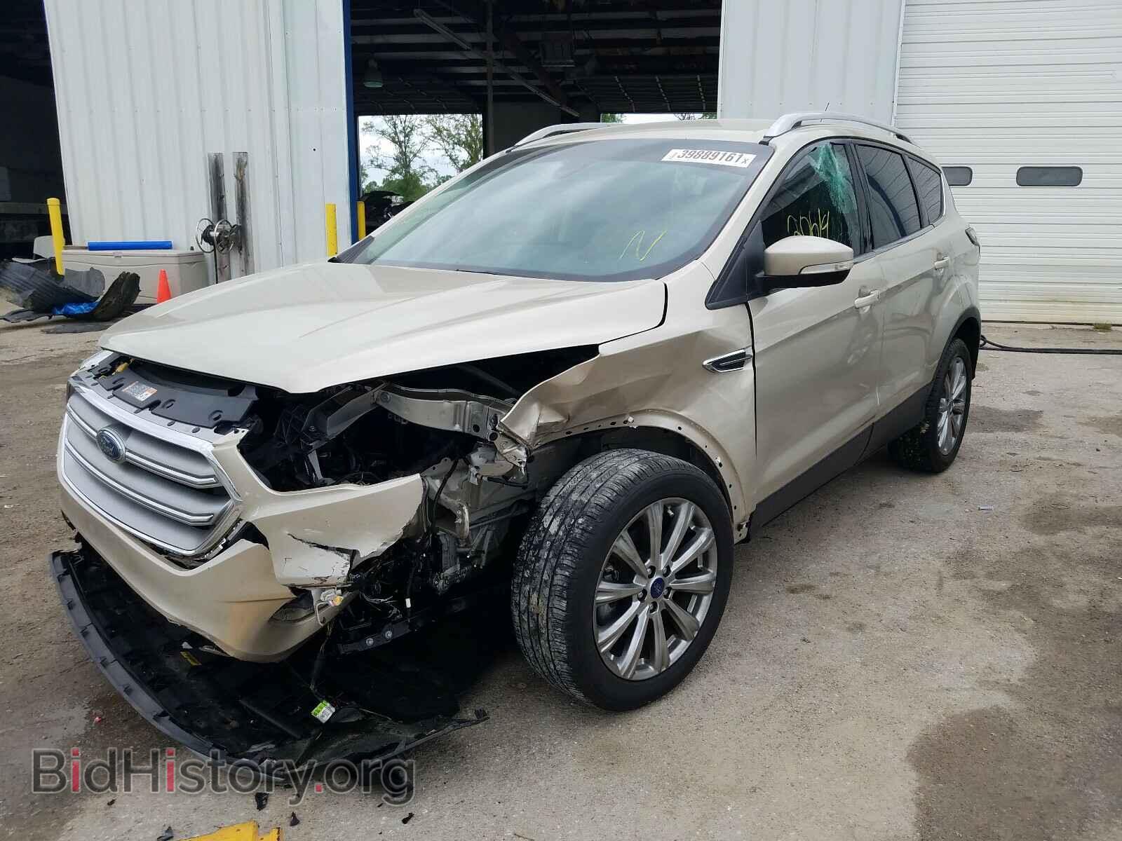 2017 FORD ESCAPE - VIN: 1FMCU0JD3HUE51250 - Фото 2