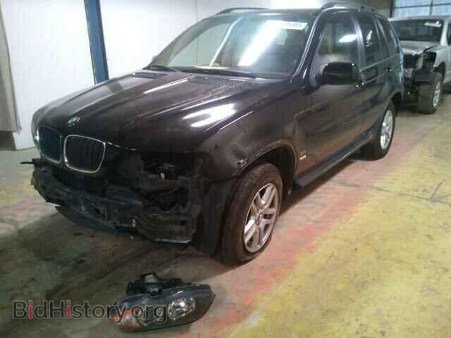 2005 BMW X5 - VIN: 5UXFA13515LY04722 - Фото 2