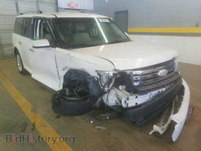2012 Ford FLEX Flex SEL, white — VIN 2FMGK5CC3CBD12789, Copart