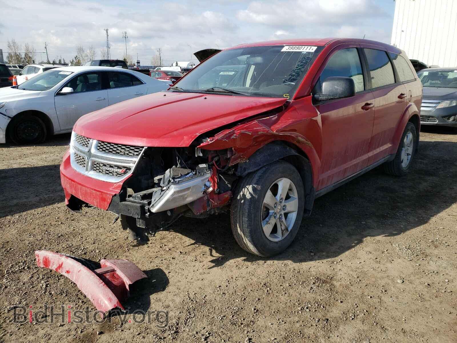 2014 DODGE JOURNEY - VIN: 3C4PDCAB9ET244079 - Фото 2
