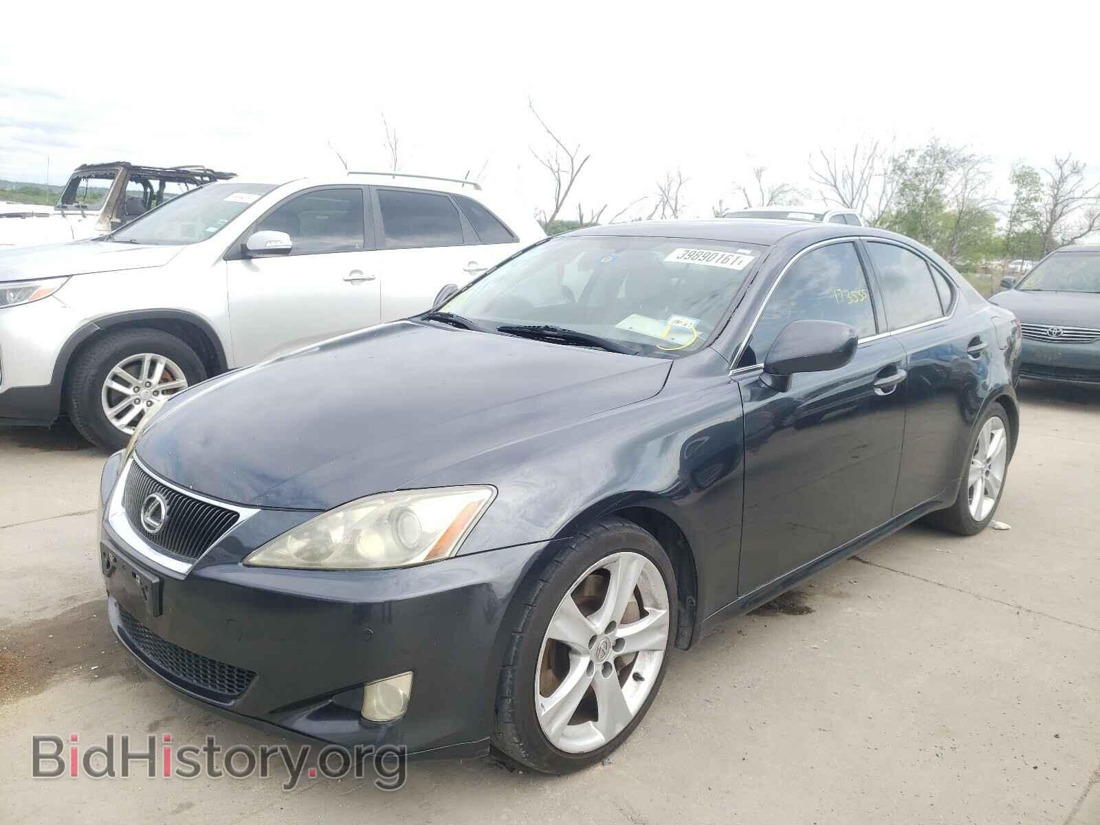 2007 LEXUS IS - VIN: JTHBE262X75013980 - Фото 2