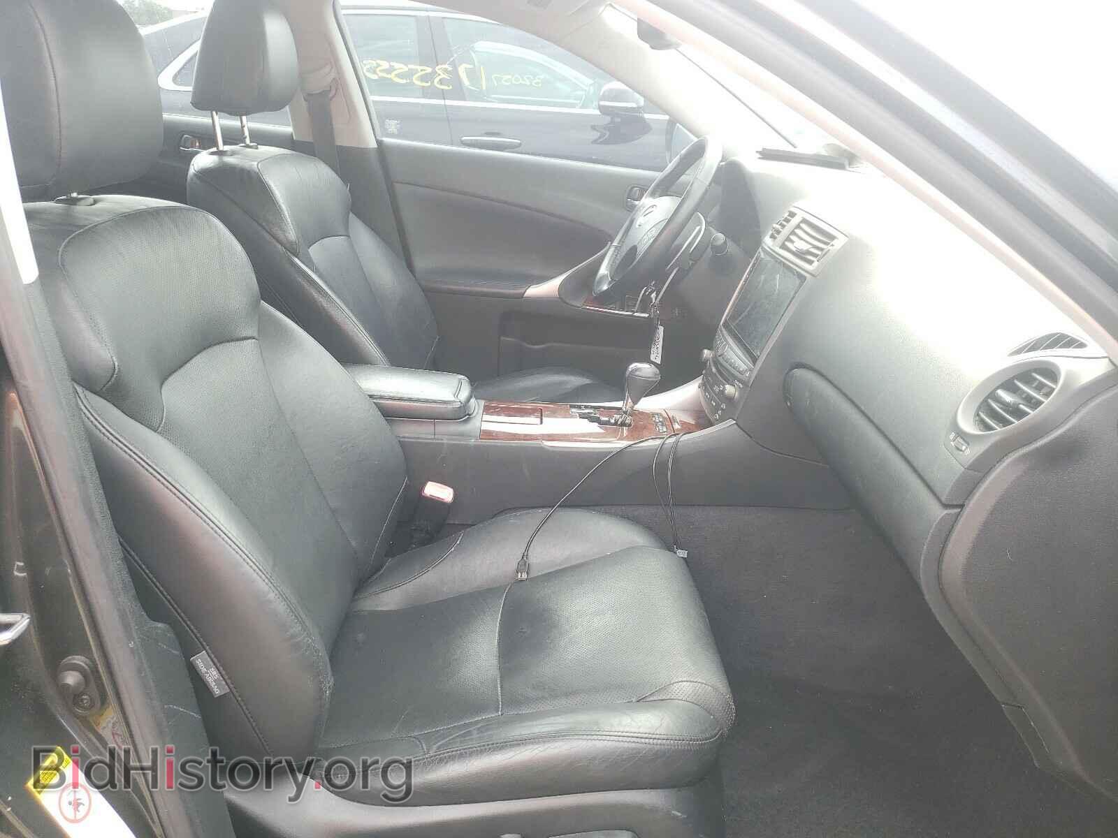 2007 LEXUS IS - VIN: JTHBE262X75013980 - Фото 5