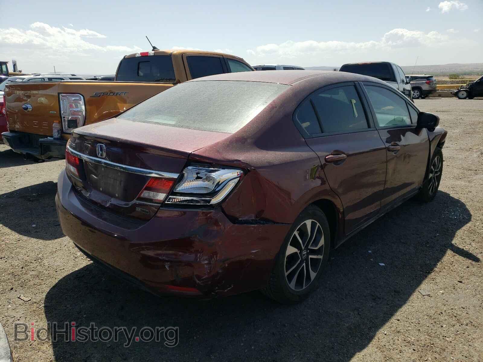2014 HONDA CIVIC - VIN: 19XFB2F88EE003109 - Фото 4