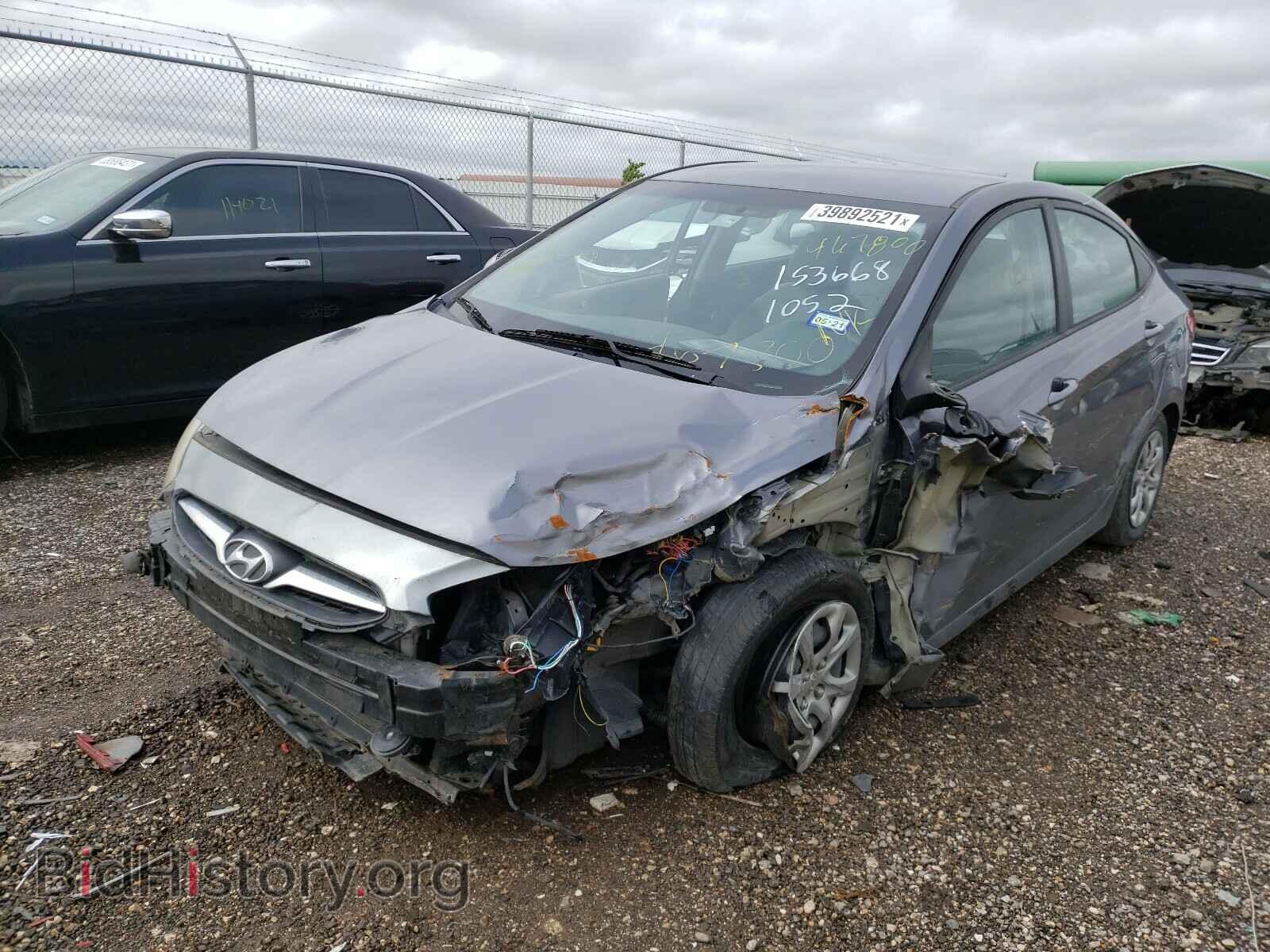 2013 HYUNDAI ACCENT - VIN: KMHCT4AE8DU467800 - Фото 2