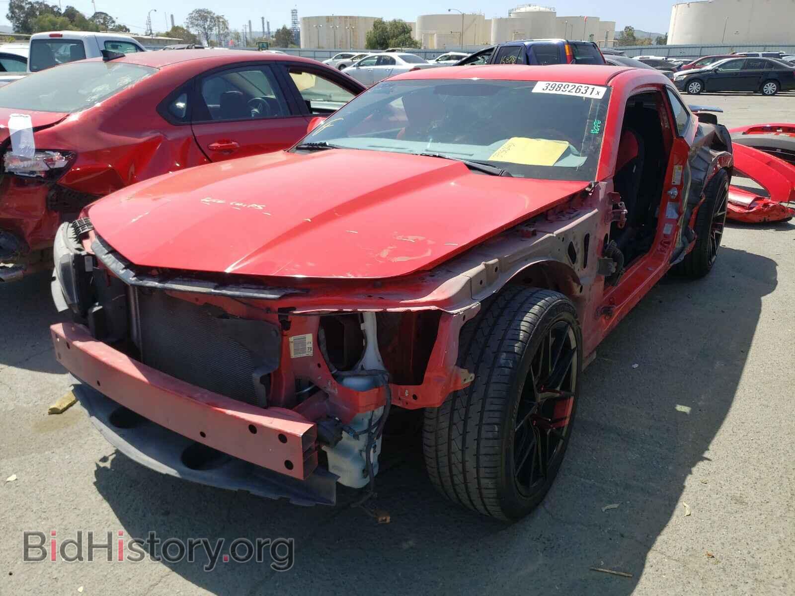 2015 CHEVROLET CAMARO - VIN: 2G1FD1E30F9212380 - Фото 2