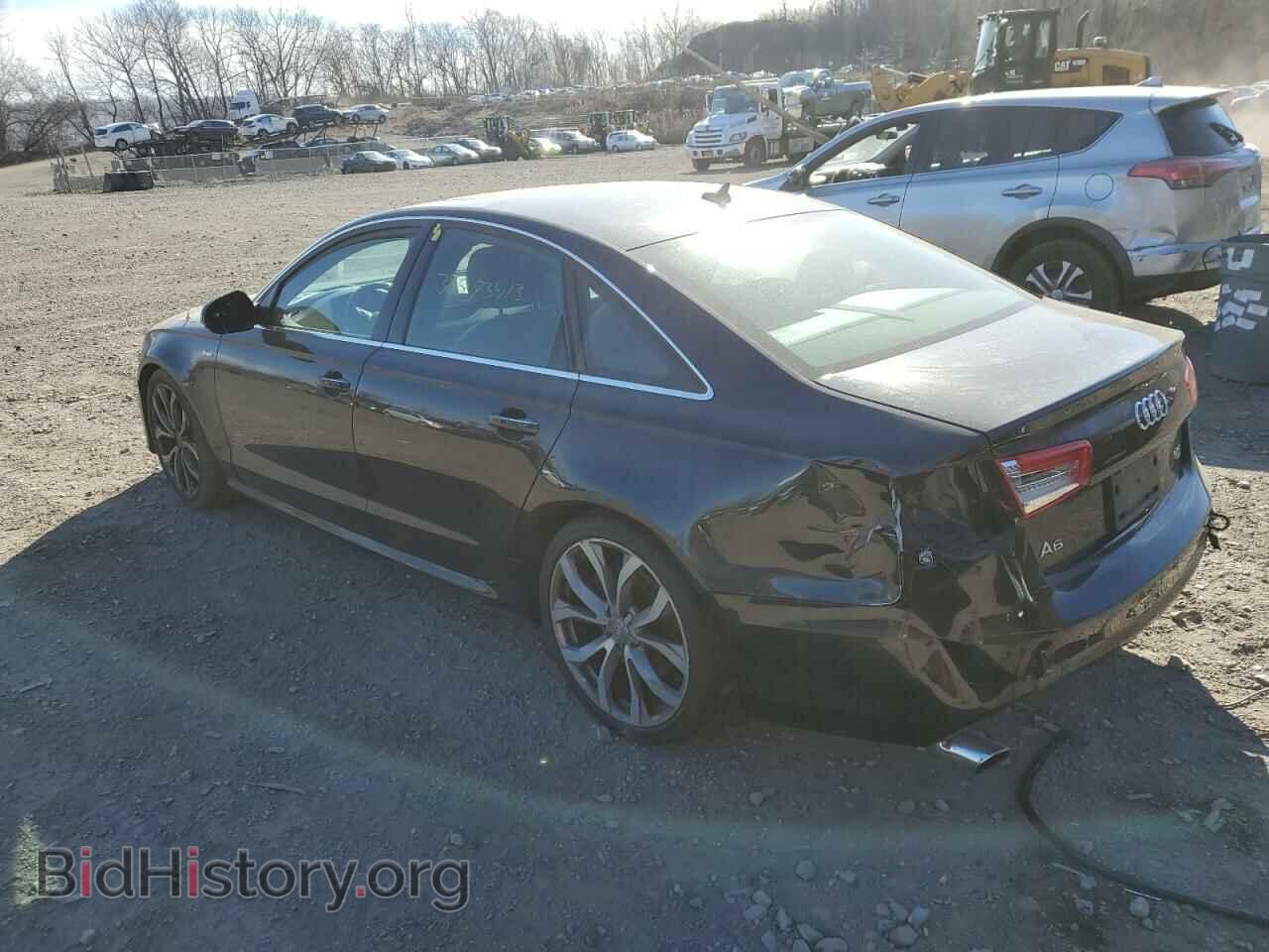 2012 AUDI A6 - VIN: WAUJGAFC0CN077155 - Фото 2