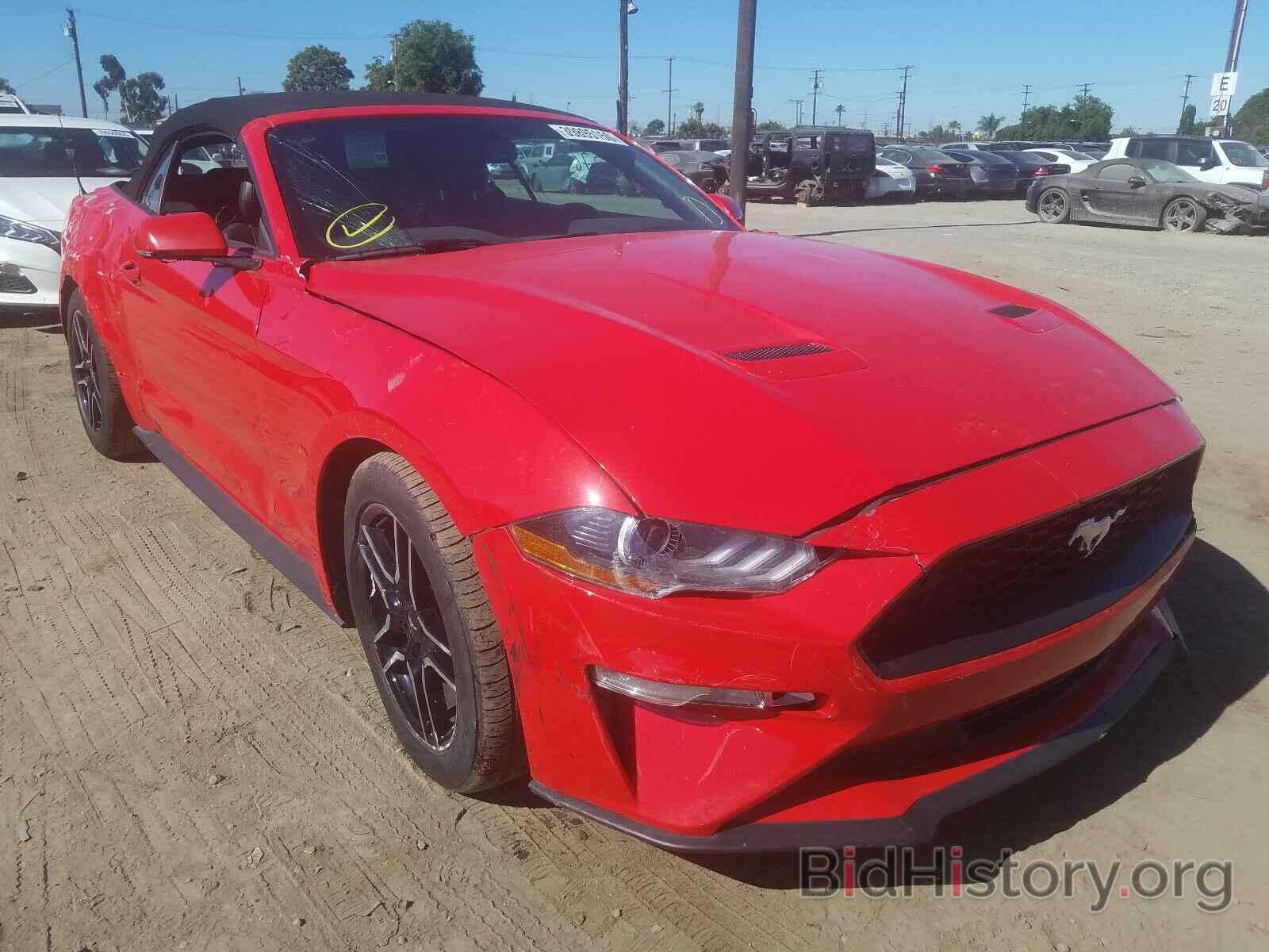 Photo 1FATP8UH4K5171109 - FORD MUSTANG 2019