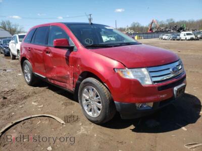 2010 Ford EDGE Edge SEL, red — VIN 2FMDK3JC4ABA56475, Copart